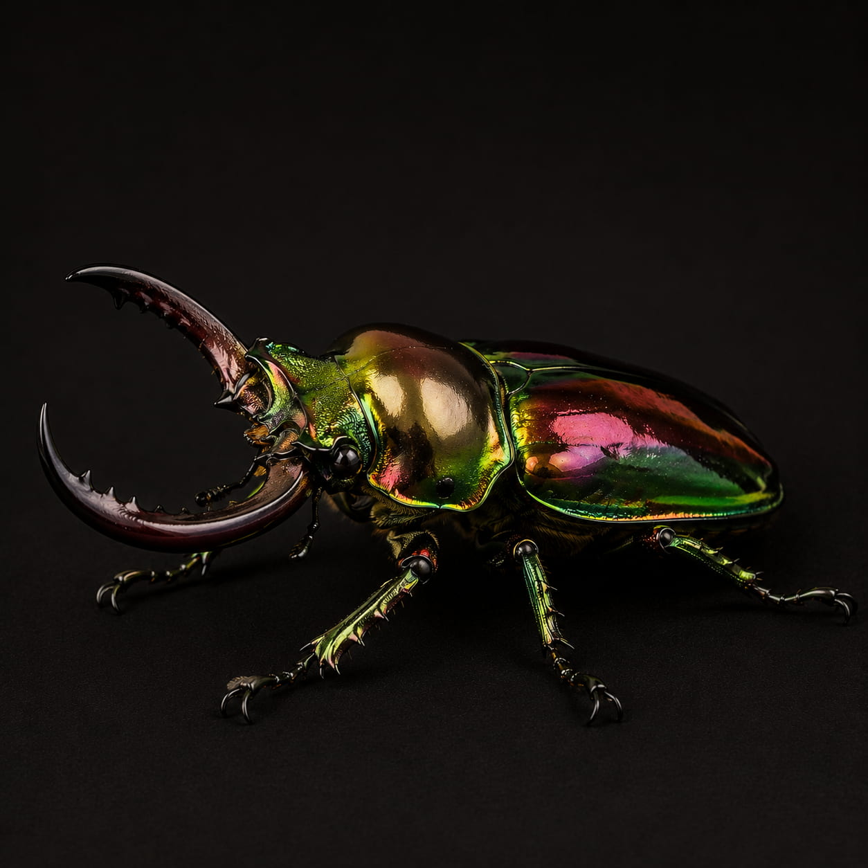 Rainbow stag beetle